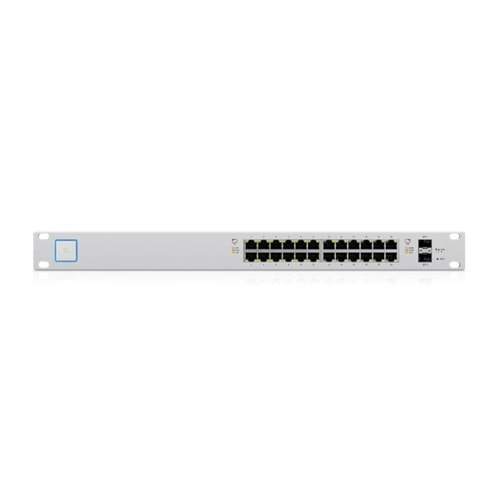 UBIQUITI US-24-250W 24 PORT GIGABIT+2X1GB SFP+ CONSOL PORT 802.3AT/AF YÖNETİLEBİLİR 250W RACKMOUNT POE SWITCH 