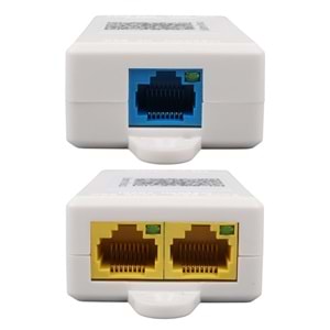 URANIUM POE-RP12P 1 PORT POE GİRİŞ BESLEME+ 2 PORT POE ÇIKIŞ 10/100 PLASTİK KASA POE REPEATER 