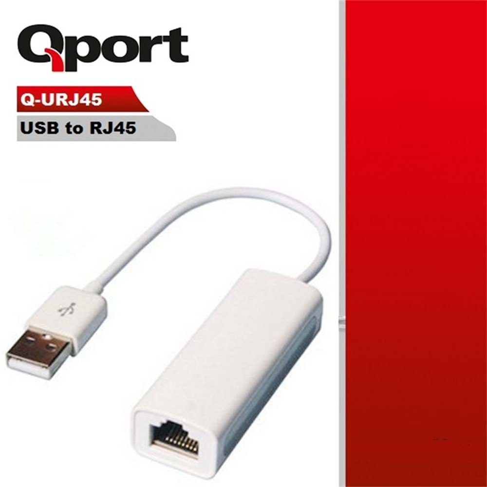 QPORT Q-URJ45 USB TO RJ45 ÇEVİRİCİ 