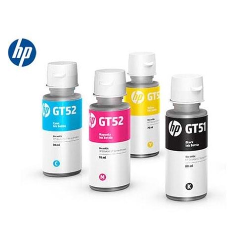 HP M0H55AE (GT52) MACENTA ŞİŞE MUREKKEP KARTUSU 